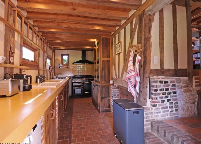 Chaumiere Typique Avec Cheminee Et Jardin, Animaux Acceptes - Fr-1-497-202 Ferienhaus *